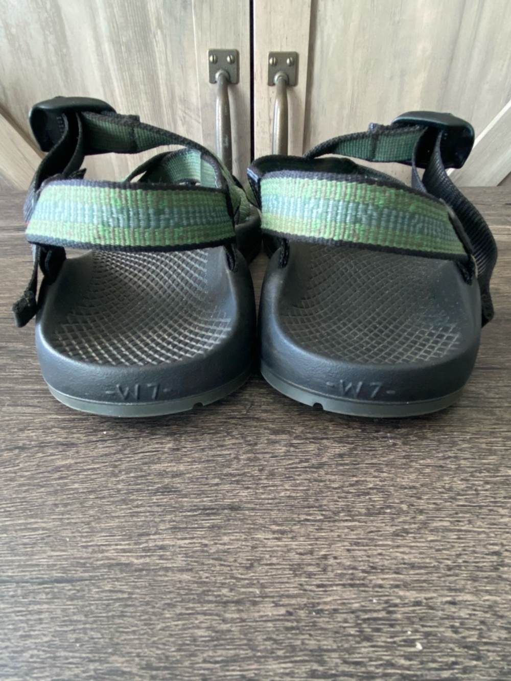 Chaco Strappy Green Summer Hiking Sandals Women’s Size 7 - Picture 5 of 14